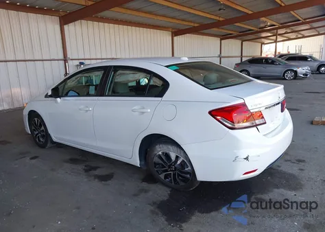 2013 Honda Civic Ex-L from USA, damaged, VIN 19XFB2F91DE260135